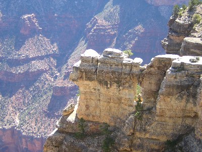 Unearned view of the Grand Canyon, AZ, 11th September 2004.