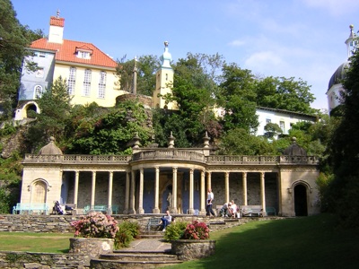 The Colonnade, Portmeirion, 5th September 2005