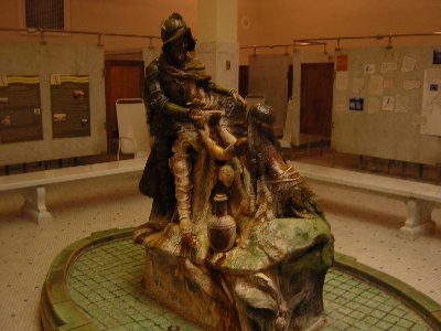 Men's Bath Hall, Fordyce Baths, Hot Springs, AK, 4th September 2004.