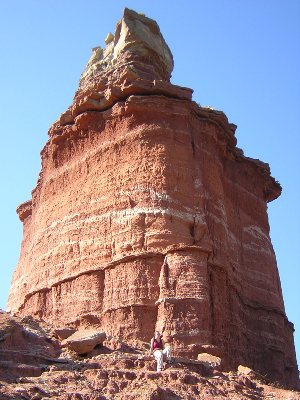 The Lighthouse, Palo Duro canyon, TX, 7th September 2004.