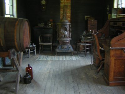 Maker's Mark quart house interior, Kentucky, September 1st.