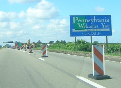 Pennsylvania!, August 31st 2004.