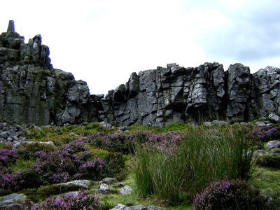 Top of ridge at the Stiperstones, 10th August 2005