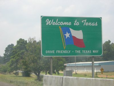 Welcome to Texas, 4th September 2004.