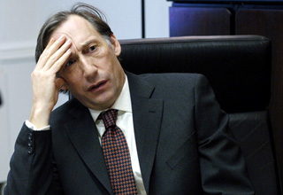 Chris Langham as Hugh Abbot in The Thick of It