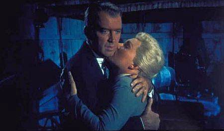 Still image from Vertigo, Alfred Hitchcock, 1958.