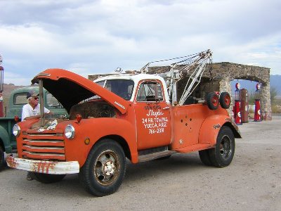 Wrecker, Cool Springs, AZ, 11th September 2004.