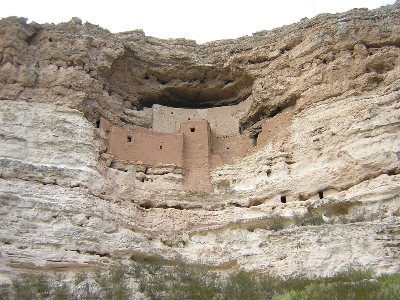 Montezuma's Castle, AZ, 9th September 2004.