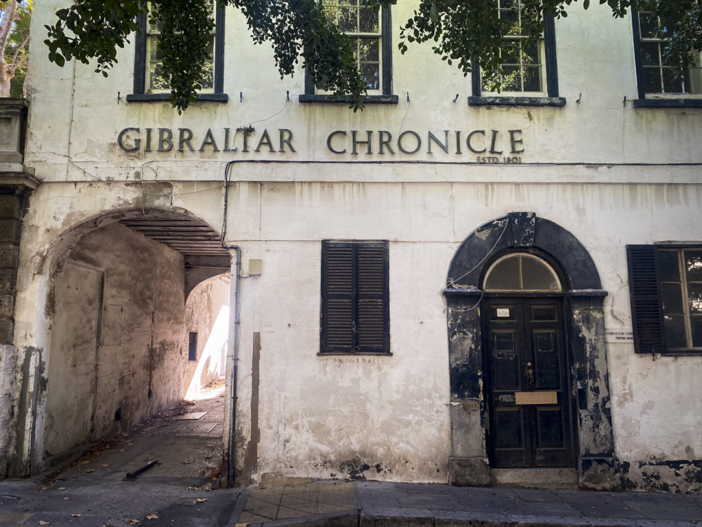 The Gibraltar Chronicle former printworks.